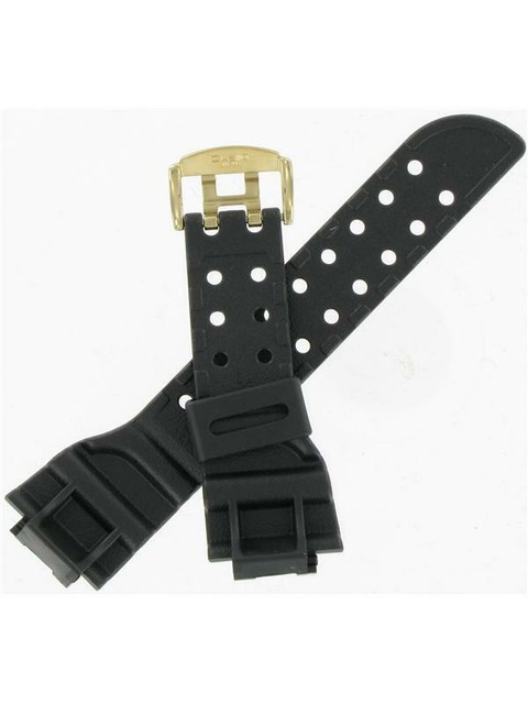 Original Casio G-shock Frogman Gw-225a-1 Gw225a Black Rubber Watch Band