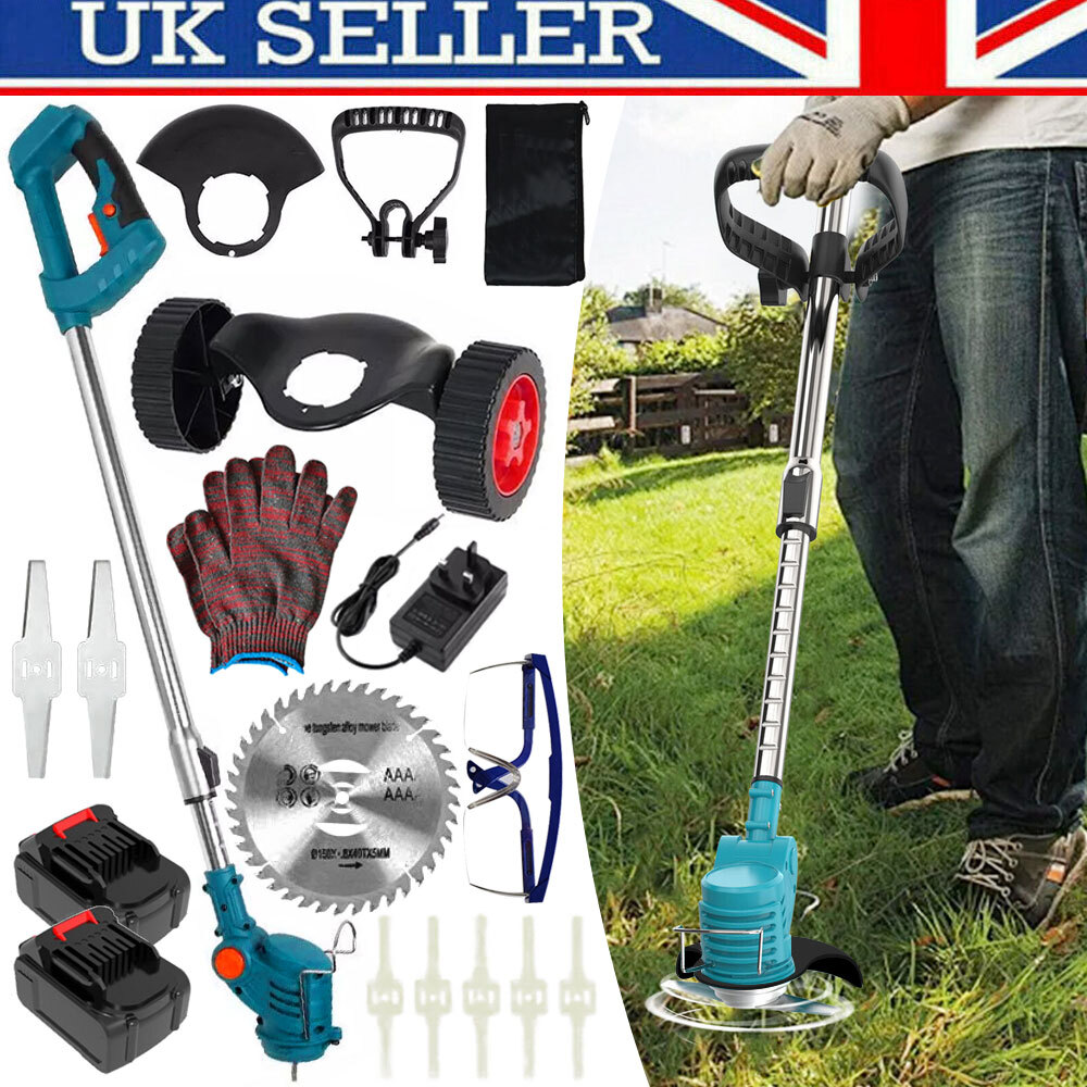 Grass Trimmer Makita Edger Blade Yofidra 12000RPM Electric Folding