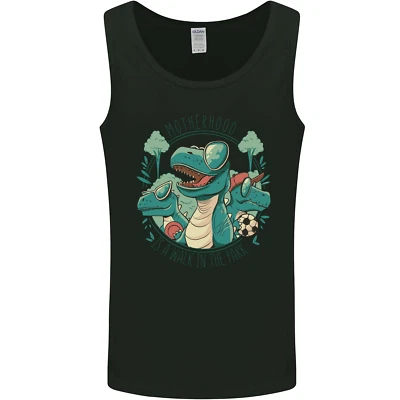 Mutterschaft Lustig Dinosaurier Muttertag Herren Tanktop - Bild 1 von 4