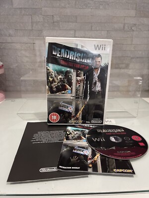 Dead Rising: Chop Till You Drop Nintendo Wii Videospiel komplett mit Handbuch