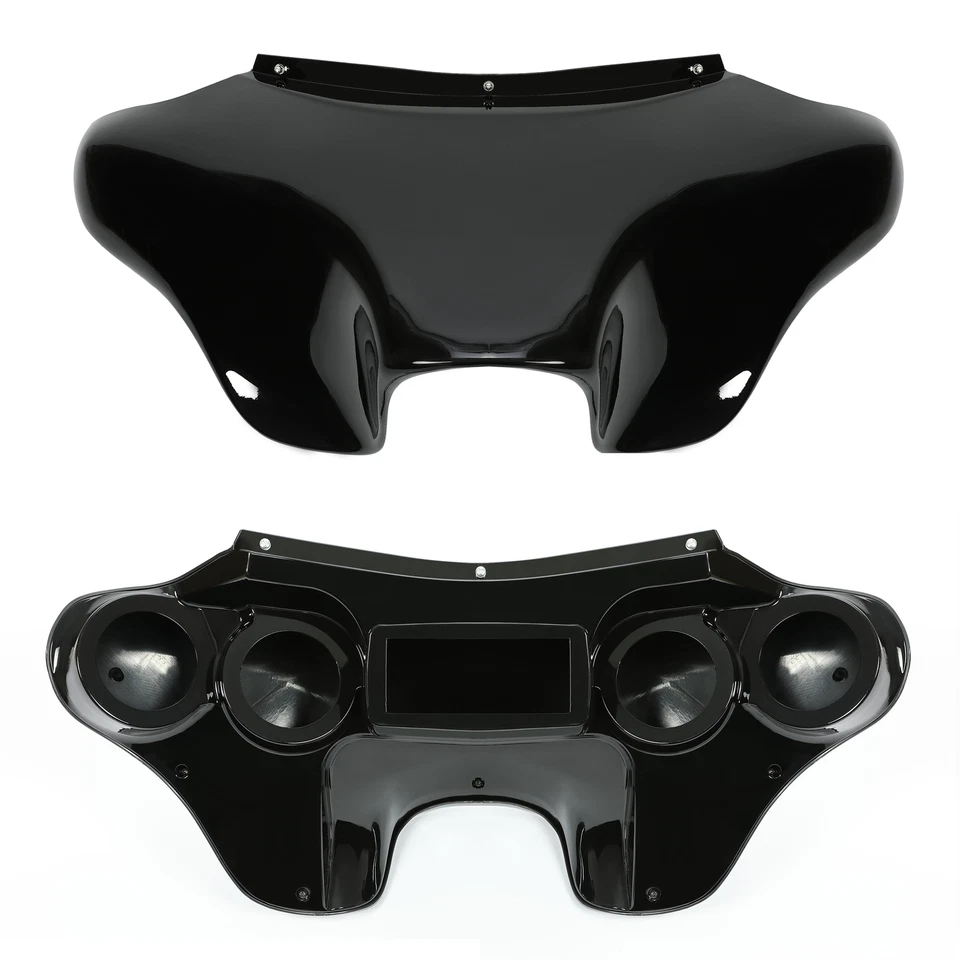 For Harley Heritage Softail Deluxe Fatboy Batwing Fairing 4 Speaker - Image 2 of 4