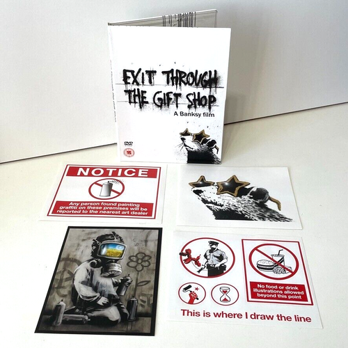 Exit Through The Gift Shop DVD Ein Banksy-Film der Insider-Geschichte der Street Art - Bild 5 von 5