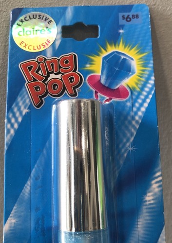 Claire’s Ring Pop Flavored Lip Gloss Blue Raspberry 0.28 Fl Oz. NEW - Picture 2 of 10