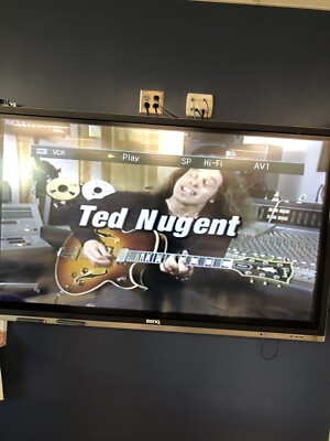 VHS ギター教則ビデオTHE TED NUGENT SHOW