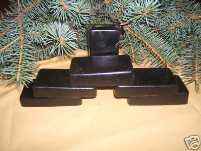 Hand Made Glycerin PINE TAR SOAP  4.25 - 4.5 OZ. bars ( 10 Bars) Free Shipping