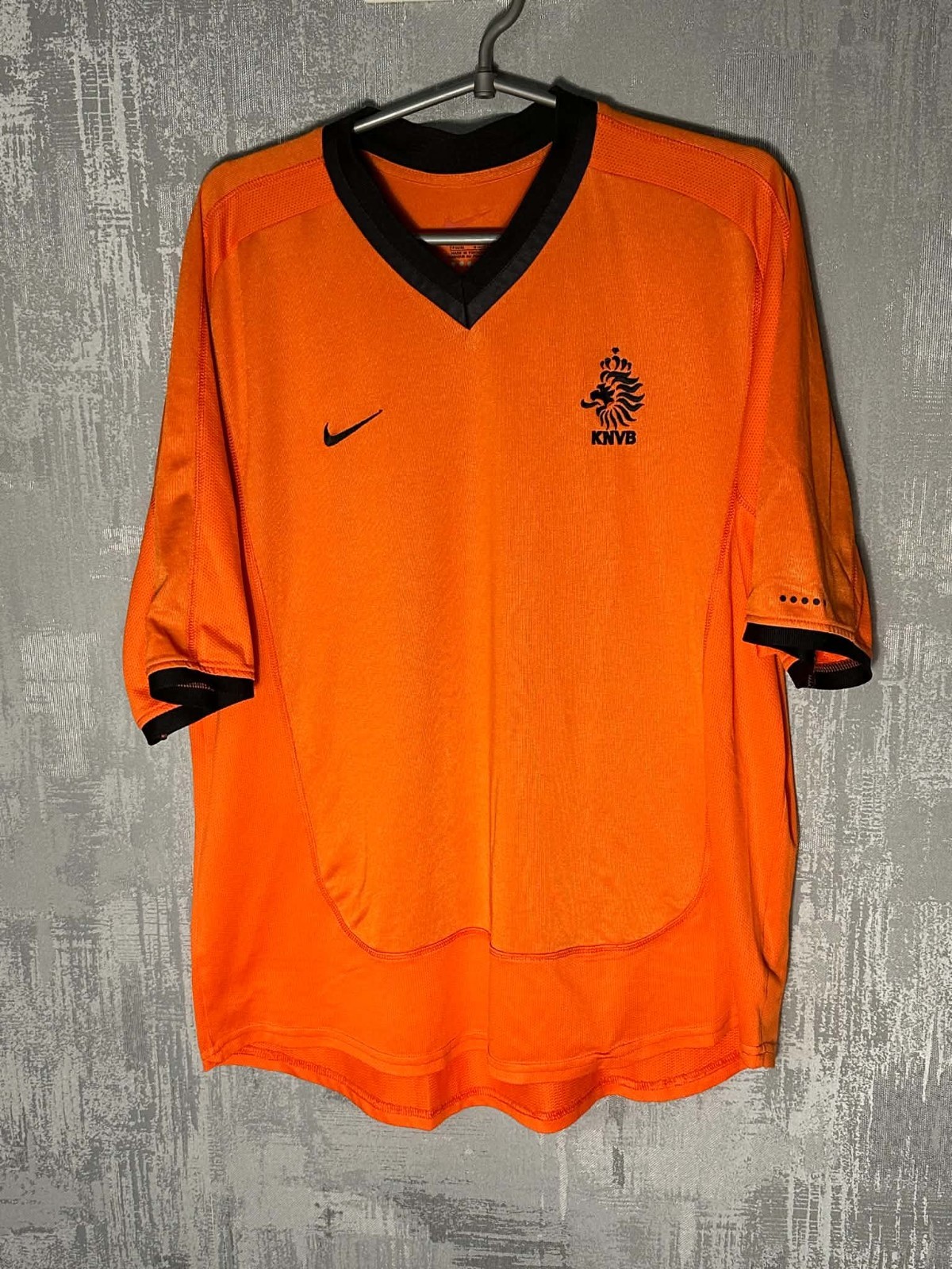 Vintage Netherlands 2000 2002 Home Football Shirt Jersey Nike Kit #9 Kluivert