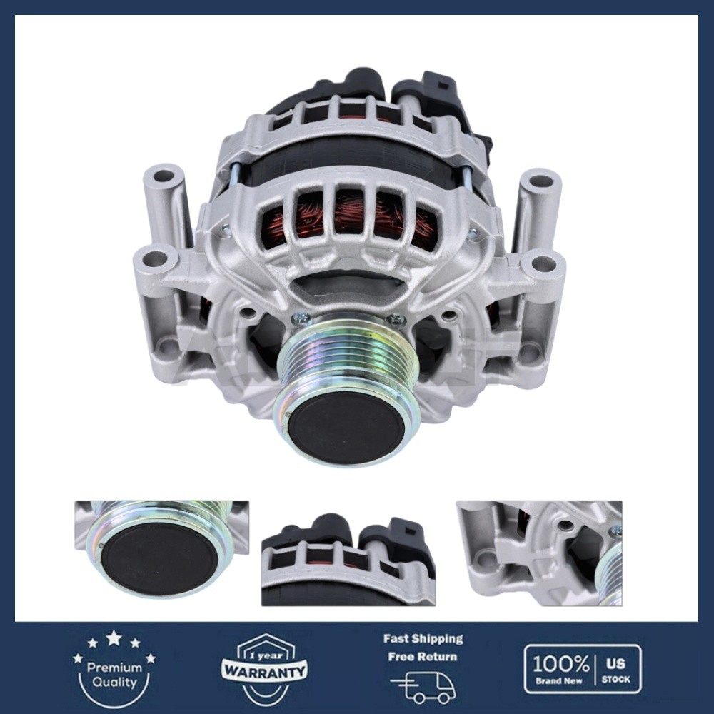Alternator Fits Volkswagen Passat 2014-2017 Jetta 2014-2016 L4 1.8L 11723 42342