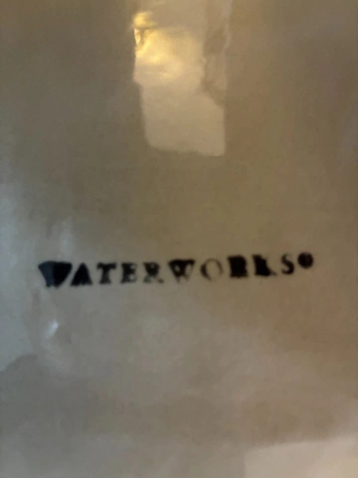 Waterworks陶瓷浴盆 套装:纸巾夹 + 2 肥皂/光盘。 盘子,无薯片 — 第 4/4 张图片