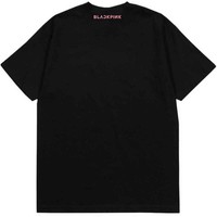 Blackpink T Shirt Rosa Venom Band Logo Nue Offiziell Unisex Schwarz