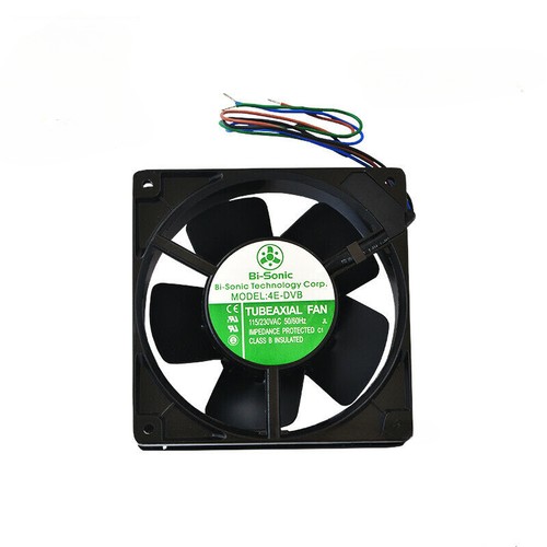 4E-DVB Original Bi-sonic Axial fan AC 115/230V 22/21W Dual voltage cooling fan - 第 2/3 張圖片