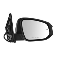 Right Passenger Mirror Black Manual Electric for Toyota RAV4 13-15 879100R090C0