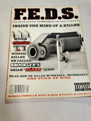 F.E.D.S. Magazine Vol. 10 Issue 40 Brian Glaze Gibbs - Hip Hop