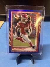 2025 Panini Select Marquise Brown /55 Blue Press Proof