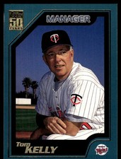 Tom Kelly 2001 Topps #335 Minnesota Twins MLB READ FREE SHIPPING AutographDen