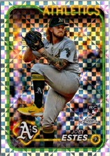 2024 Topps Chrome Update #USC86 Joey Estes X-Fractors