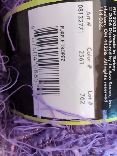 FUN SELECTION OF FASHION EYELASH YARN!! As Pictured. Mixed Lot Of 7 - Picture 23 of 23