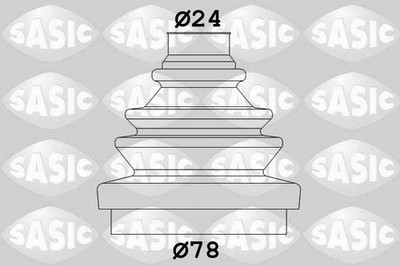SASIC ACHSMANSCHETTE SATZ RADSEITIG passend für ALFA 145 146 155 164 33 GTV CITR