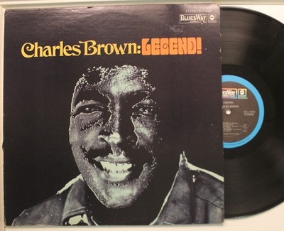 Charles Brown Lp Legend! On Bluesway Abc - Vg+ To Vg++/ Vg++