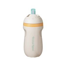 Insulated Stainless Steel Toddler Straw Cup Spill Proof Sporty 9oz Cream 12