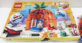 2009 LEGO SPONGEBOB SQUAREPANTS GOOD NEIGHBORS BIKINI BOTTOM 3834 100% COMPLETE!