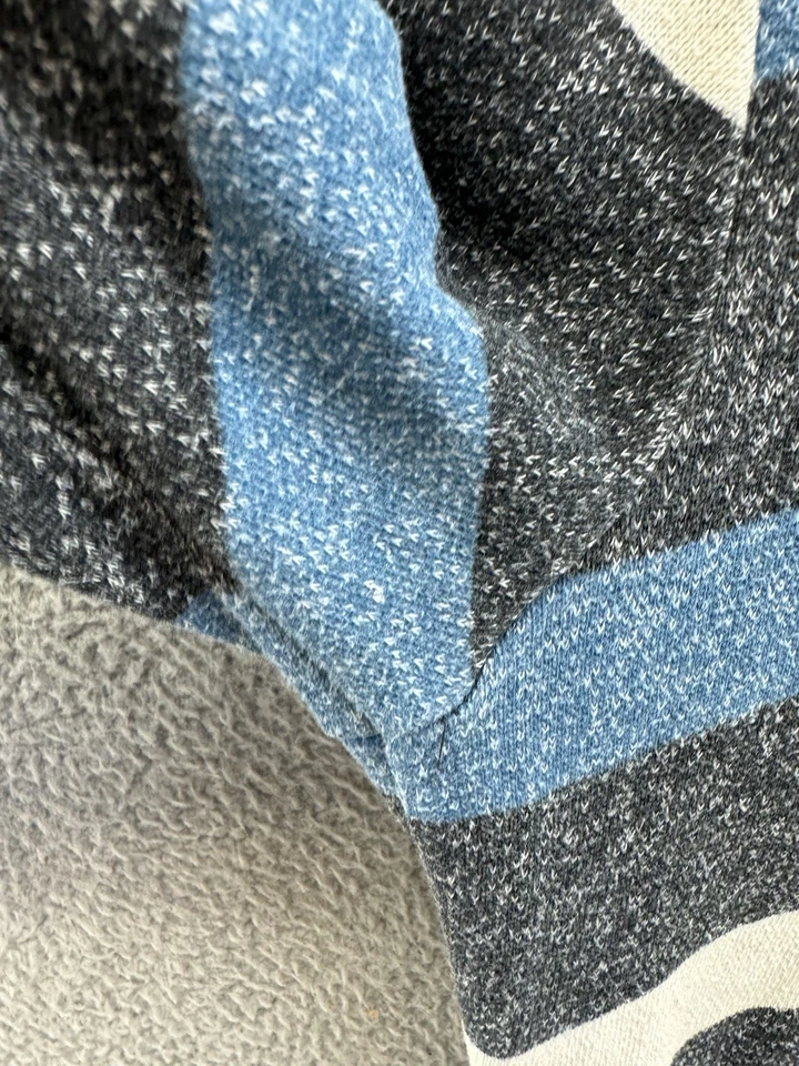 Billabong Hoodie Women's Size M Grey/White/Blue POE - Image 3 of 4