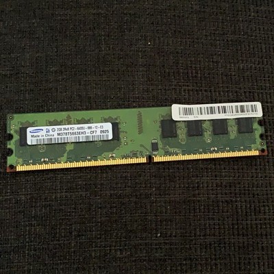 Samsung 2GB DDR2 SDRAM DIMM PC2-6400U 240-Pin RAM M378T5663EH3-CF7