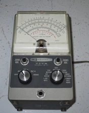 Vintage Heathkit Vacuum Tube Volt Meter Model Im-11 Vtvm Tested (Nice Shape!)
