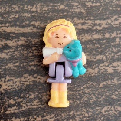 Polly Pocket Puppy Pendant Polly & Scamp Doll Figure Bluebird 1994