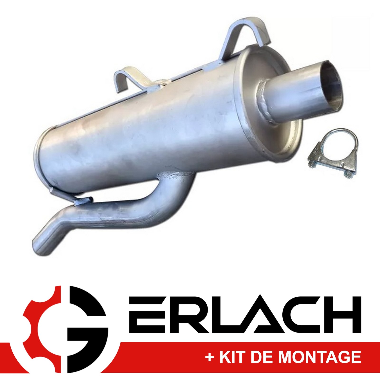 Silencieux arrière Saab 96 résout les fuites gaz échappement moteur V4 1.5