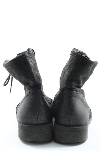 CHARMOSA Patucos con cordones Mujeres Talla EU 38 negro look casual - Imagen 3 de 5