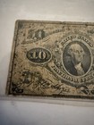 1863 US 10 Cent Fractional Currency Note Third Issue Washington Fr#1255  — photo 3