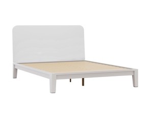 Nectar Kids Bamboo Headboard - Twin - White - Attachable to Kids Bamboo Bed F...