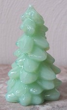 Medium Christmas Tree - Jade - Mosser Glass, USA