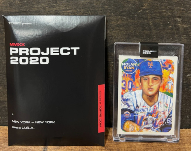 Topps Project 2020 #67 Nolan Ryan 1969 Topps Andrew Thiele