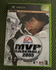 MVP Baseball 2005 (Microsoft Xbox, 2005) Complete Game w/ Manual TESTED