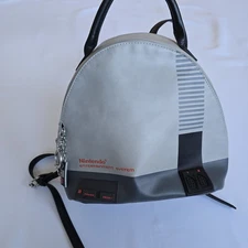 NES Mini Backpack Nintendo Entertainment System Console Bioworld Gray Bag