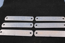 SIX 6 KENTUCKY 1962 HOOPNET OR SNAG LINE TAG RESIDENT FISHING TAGS