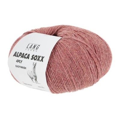 Wolle Kreativ! Lang Yarns - Alpaca Soxx 4-fach/4-PLY - Fb. 29 koralle mel. 100 g