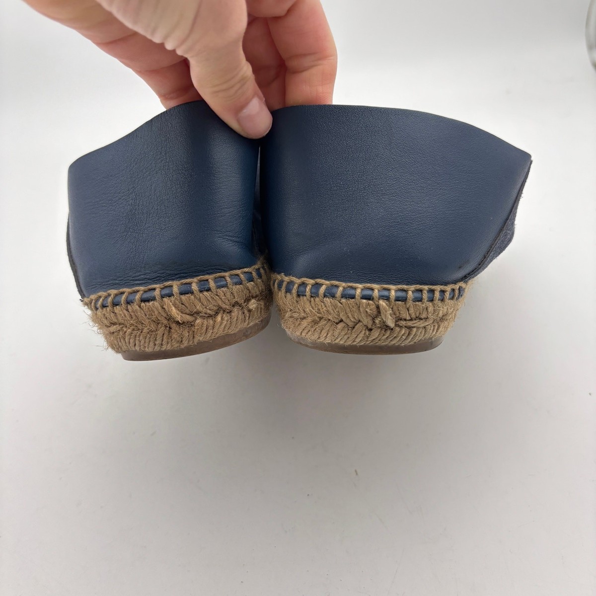 Ermengildo Zegna Suede Espadrilles Navy Men