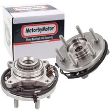 Pair Front Wheel Bearing Hub 4X4 4WD Fits 2015 2016 2017 Ford F-150 6 Lug w/ ABS