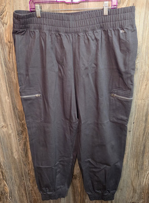 DSG High Rise Jogger Pants Women Size XXL Gray Twitch & Allison {NEW w/ TAGS}