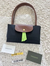 Auth Brand New LONGCHAMP Le Pliage Original M Tote Bag black