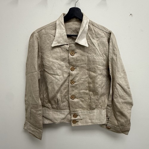Original WWII German DAK Work HBT Blouse Uniform Trellis