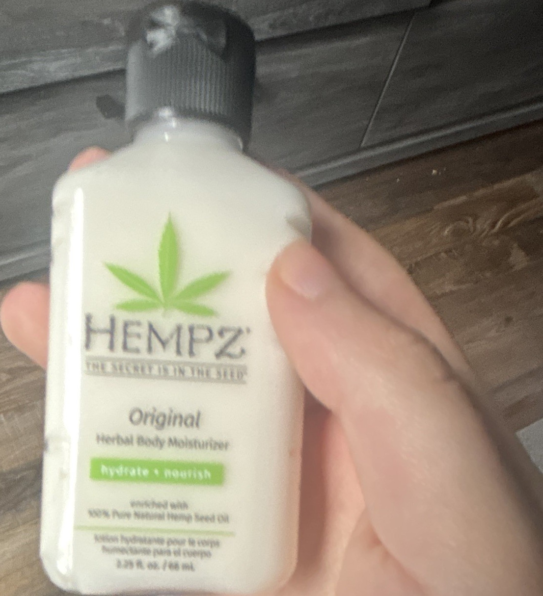 Hempz Original Herbal Hydrating Body Moisturizer Lotion, 2.2