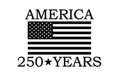 America 250 Years Anniversary Flag Vinyl Decal Sticker Car Truck Window 1776