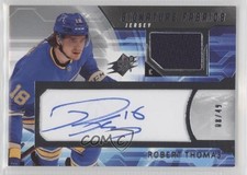 2021-22 SPx Signature Fabrics 8/49 Robert Thomas #SF-RT Auto 0gn4