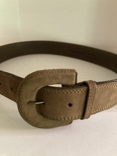 Banana Republic Suede And Genuine Italian Leather BrownBelt 30" Made In England