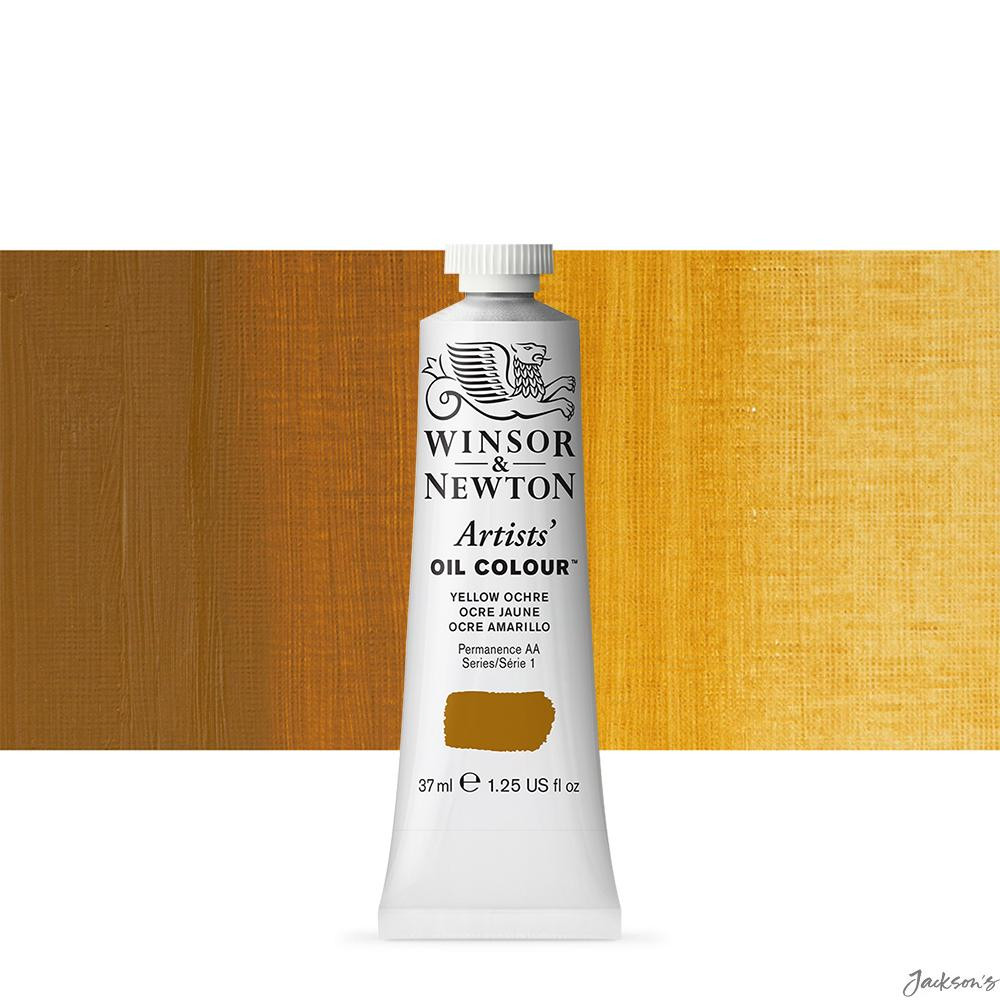 Winsor & Newton : Artists' : Oil Paint : 37ml : Yellow Ochre