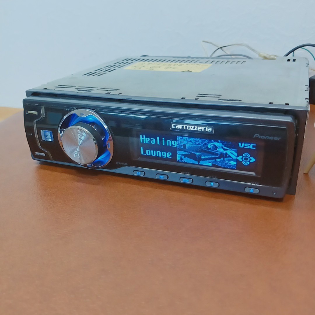 カロッツェリア DEH-P620 Pioneer Carrozzeria DEH-P620 1DIN Car Audio CD Player Tested Used