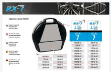 RX-7  Catene da neve Auto - Gruppo 7 , varie misure  195/45/17 , 185/65/15 ec ec